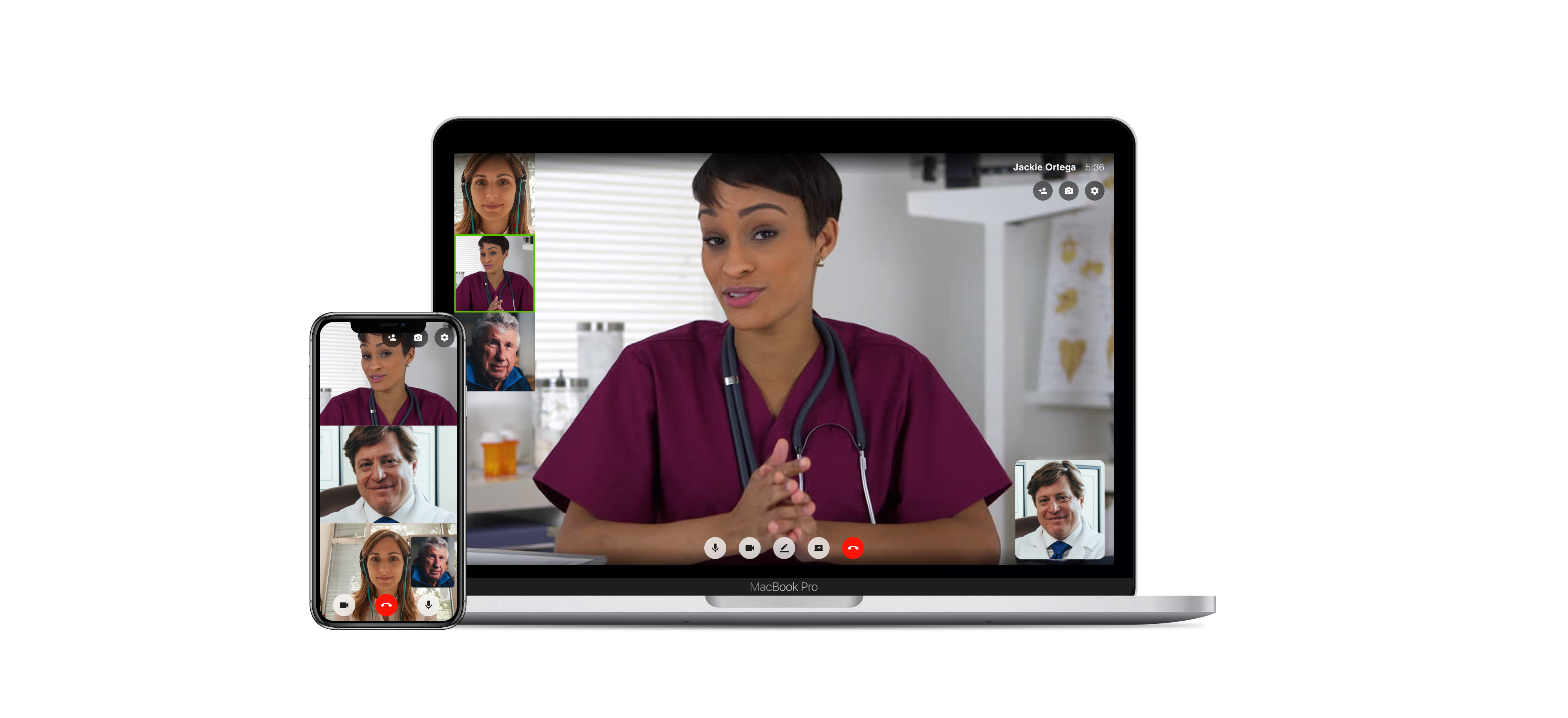 Telehealth hero design